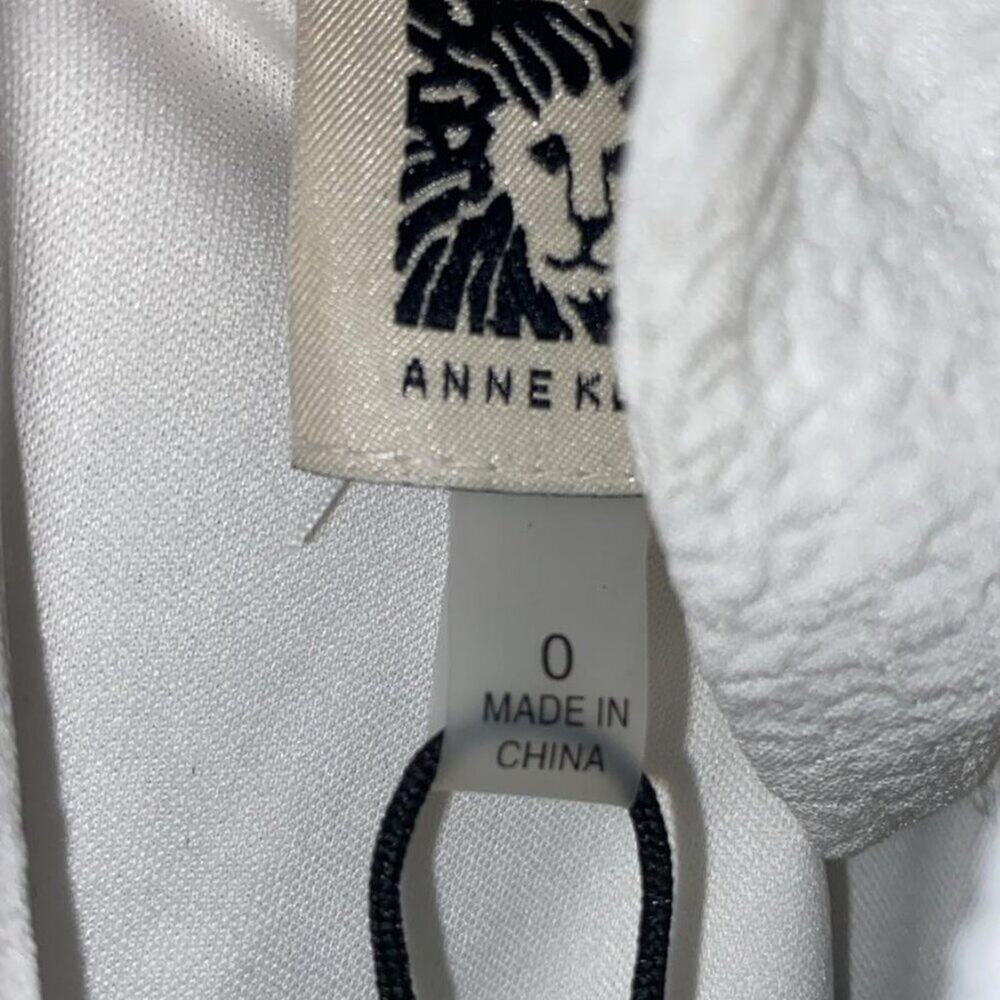 Anne Klein Men's Tiered Tie Neck Maxi - Picture 8 of 12